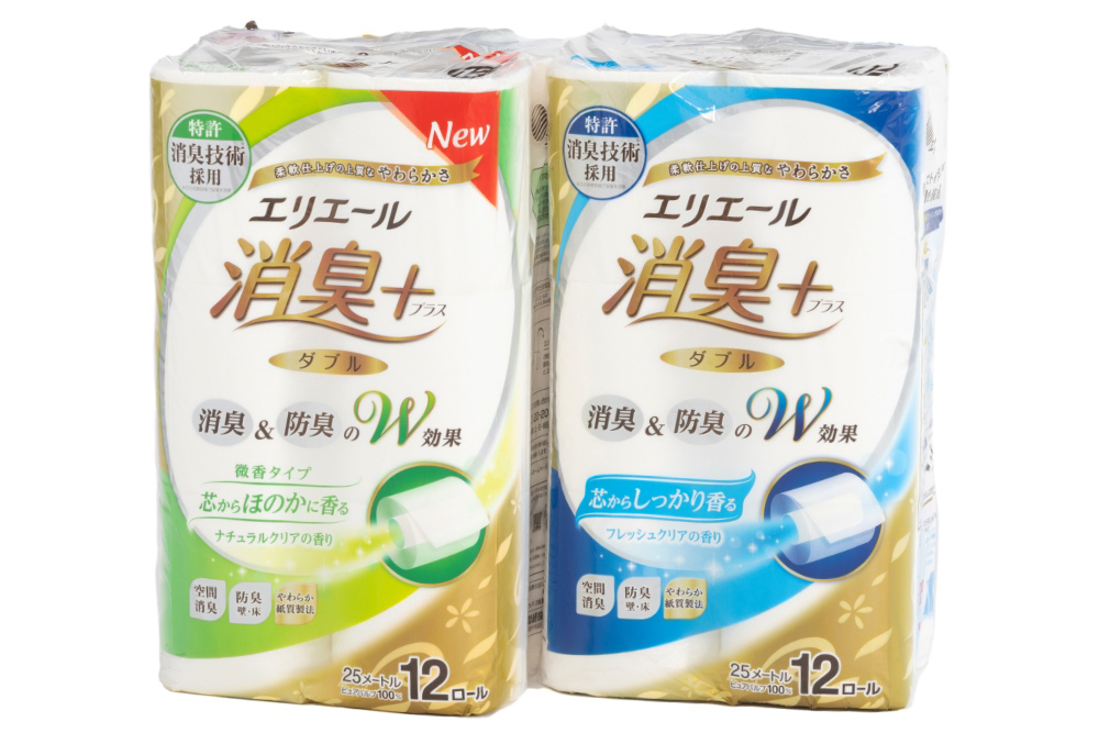 エリエール消臭+ トイレットティシュー