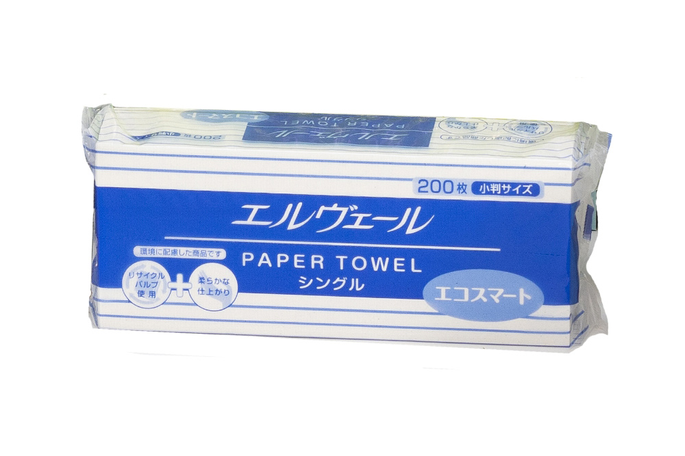 エルヴェール ペーパータオルエコスマート（小判サイズ）